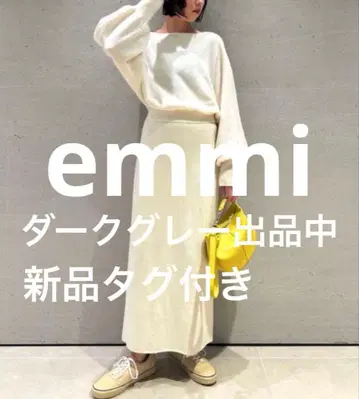 emmi 택 포함 새상품 울 야크 혼방 니트 원피스