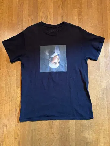 Sweetener World Tour 셔츠 블랙 아리아나 그랑데