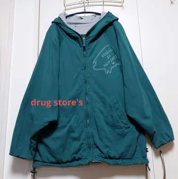 드럭 스토어즈 리버서블 자켓 후드티