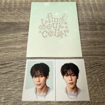 NCT WISH FIND YOUR COLOR MD ID 포토 시온