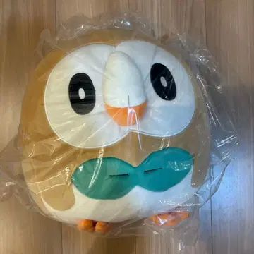 미사용 새상품 모쿠로 만마루쨩 봉제 인형 쿠션 포켓몬 택 포함