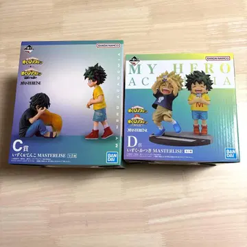 제일복권 히로아카 D상 이즈쿠 카츠키 C상 이즈쿠&텐코 피규어