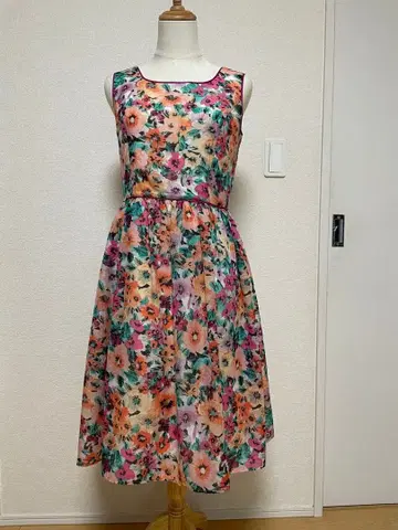 로라 애슐리 꽃무늬 원피스