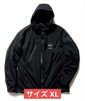 INSULATION PADDED HOODED JACKET 블랙 XL