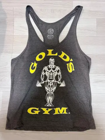 GOLD'S GYM 탱크탑 M 그레이