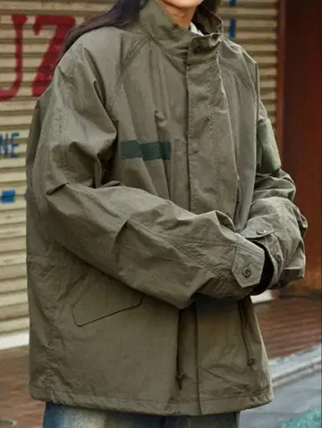 3WAY 숏 스탠드 M65 밀리터리 모즈 코트 & 보아 라이너 블루종