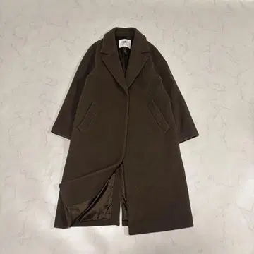 GREENLABELRELAXING 울 캐시미어 롱 코트 FAbRICA