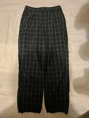 GAP 배기 체크 팬츠