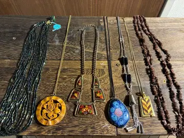 할인! 목걸이 7개 세트 / 앤티크풍 액세서리 묶음 판매