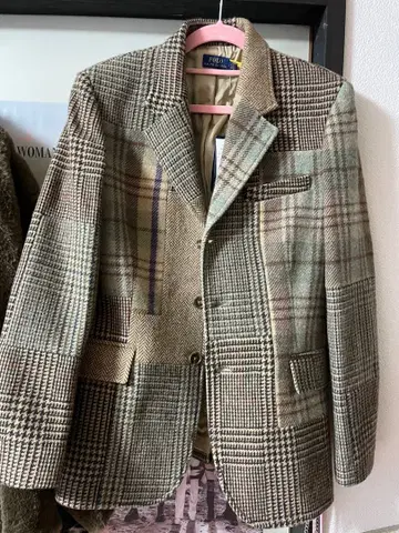 [ 반값 이하 ] 체크 무늬 자켓