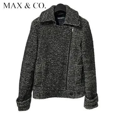 MAX & CO. / 트위드 자켓 라이더스 38 사이즈 c047