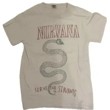 레어 NIRVANA 티셔츠 S 사이즈