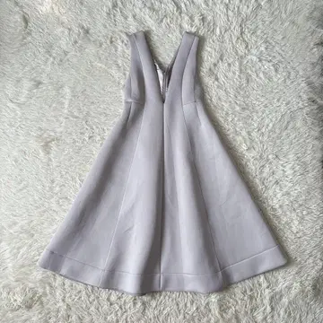 셀포드 CELFORD 플레어 점퍼 드레스 그레이지 S