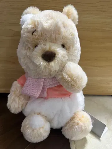 새상품 디즈니 곰돌이 푸 봉제 인형 WHITE POOH 약 32cm