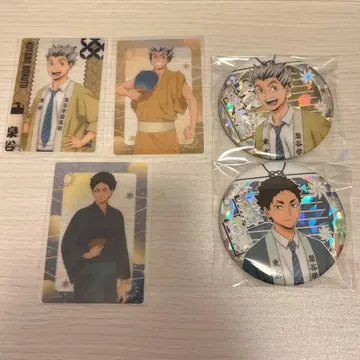 하이큐!! 위크 물산전 유카타ver 캔뱃지&밤,