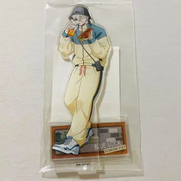 블루 록 갓 구운 빵과 테이크아웃 드링크 아크릴 스탠드 나기 세이시로