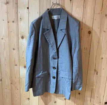 YVESSANTLAURENT 테일러드 자켓 그레이 36 빈티지