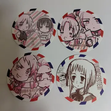 헤타리아 코스터 4장 세트