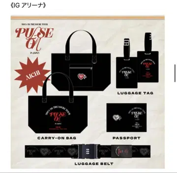 TREASURE PULSE ON 프리미엄 시트 업그레이드 혜택 나고야