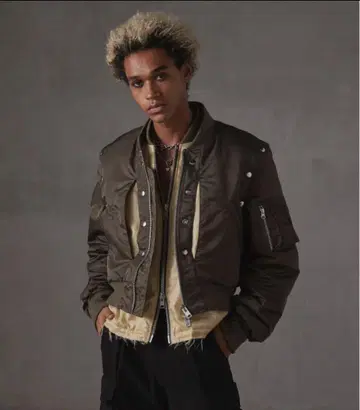 [ GRANCY ] 볼륨 레이어드 디자인 MA-1