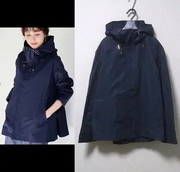 스픽앤스팬 Spick & Span 텐트라인 후디 블루종