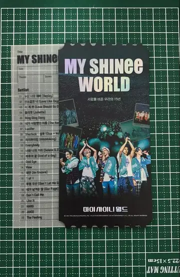 한국 SHINee MY SHINee WORLD 혜택 메가박스
