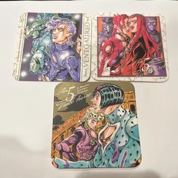 죠죠의 기묘한 모험 죠죠전 코스터 5부 3장 세트