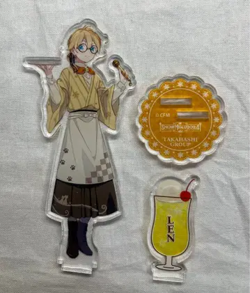 카가미네 렌 유키 미쿠 2024 아크릴 스탠드 가라오케