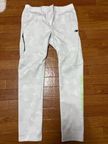 New Balance 골프 팬츠 화이트