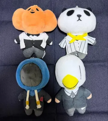 나폴리의 남자들 봉제 인형 4체 세트