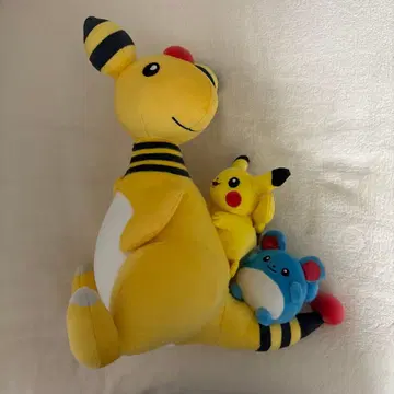 봉제 인형 전룡과 피카츄와 마릴 포켓몬 센터 도쿄베이 R