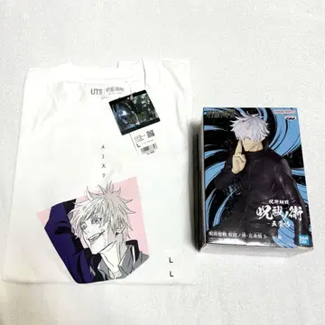 주술회전 고죠 사토루 T셔츠 피규어