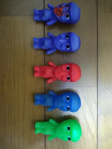 VAG 파랑 도깨비 5체 세트