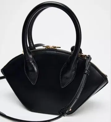 ZARA 더블 시티 핸들 백