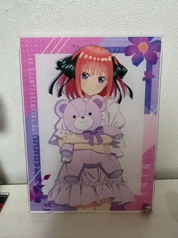 다섯 쌍둥이 신부 아크릴 스탠드 나카노 니노