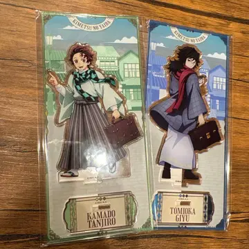 귀멸의 칼날 아크릴 스탠드 탄지로와 기유