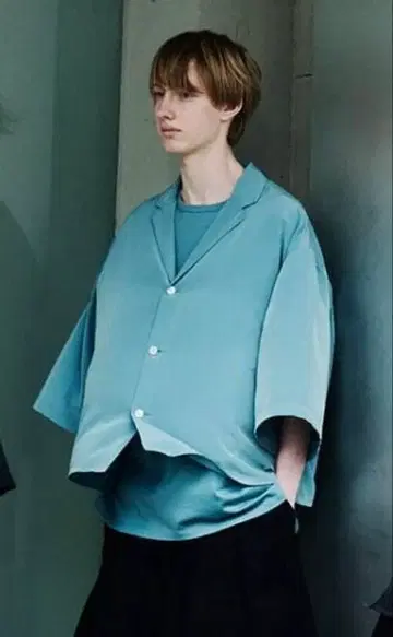 21ss 오픈 카라 셔츠