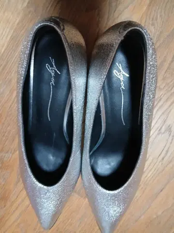 Aga(아이가) 실버 펌프스 새상품 스콧 클럽 야마다야