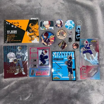 토도로키 쇼토 스케치북 & 굿즈 세트