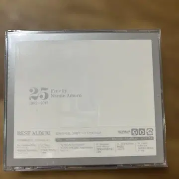 아무로 나미에 베스트 앨범 파이널리 25주년 미개봉 새상품