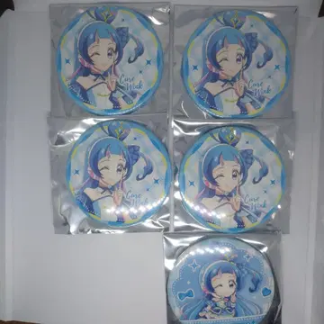 큐어 잉크 캔뱃지 5개 소후 나나 드림 스테이지