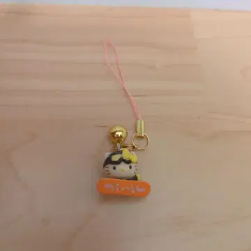 레어! 헬로키티 스노우보드 펜던트 스트랩