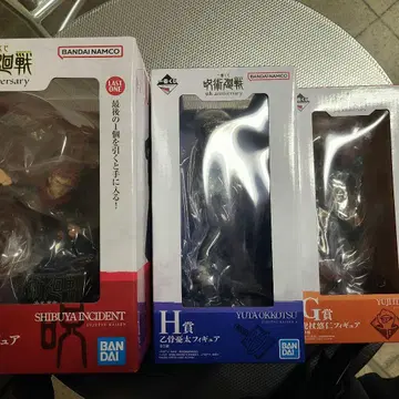 주술회전 제일복권 5주년 이타도리 오토코츠 라스트원 피규어 세트