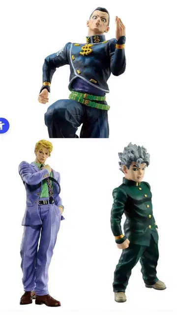 죠죠의 기묘한 모험 피규어 3개 묶음 판매 세트