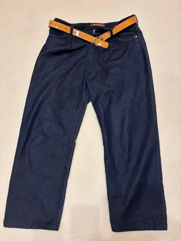 NICENESS B.BECK 인디고 블루 데님 팬츠 사이즈 L