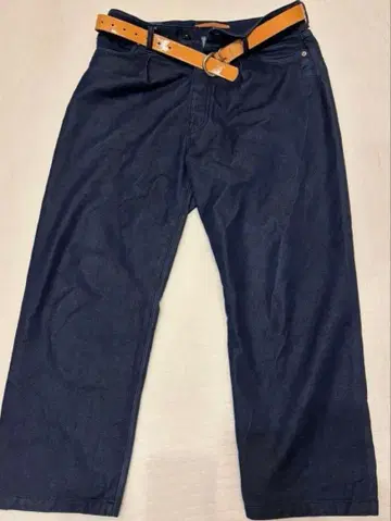 NICENESS B.BECK 인디고 블루 데님 팬츠 사이즈 L