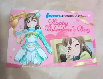 러브 라이브 Aqours 쿠니키다 하나마루 발렌타인 혜택 엽서