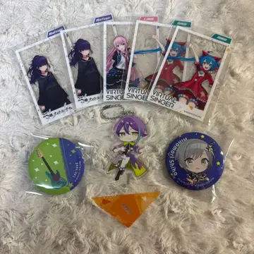 프로세카 클리어 카드 아크릴 키링 캔뱃지 세트