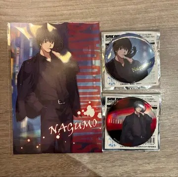사카모토 데이즈 나구모 캔뱃지 2개 특전 포함