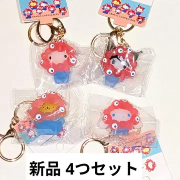 먀쿠먀쿠 산리오 쿠로미 키티 시나모 폼폼푸딩 키링